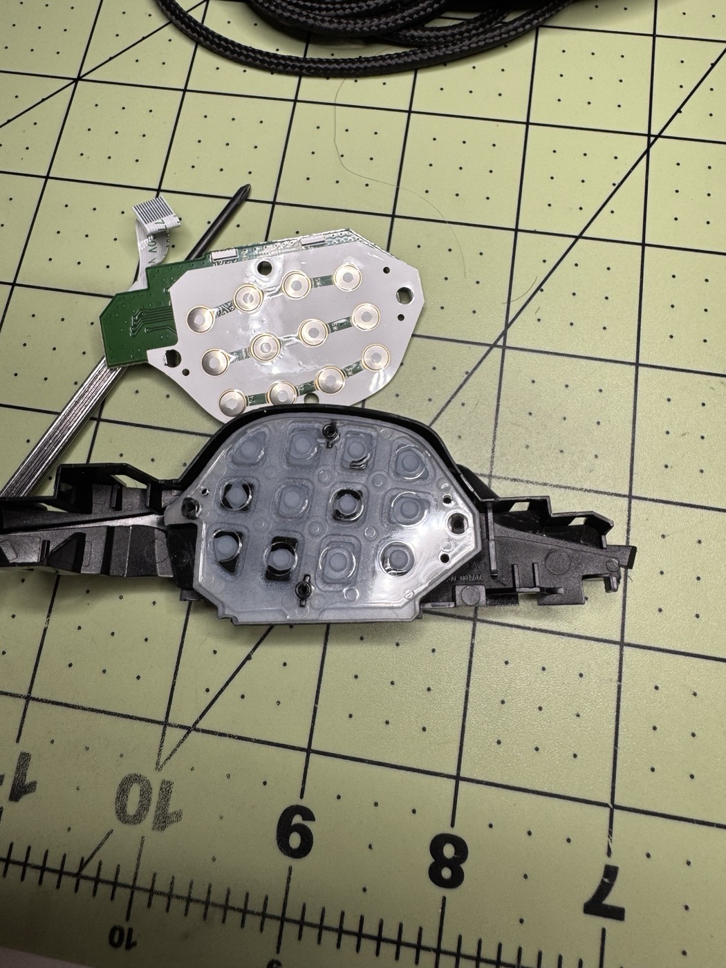 Side button membrane